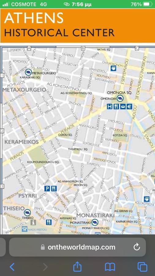Acropolis Casa Historical Centre Top Floor Luxury Suite 150 Meters To Metro 雅典 外观 照片