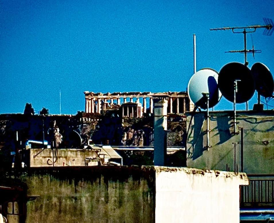Acropolis Casa Historical Centre Top Floor Luxury Suite 150 Meters To Metro 雅典 外观 照片